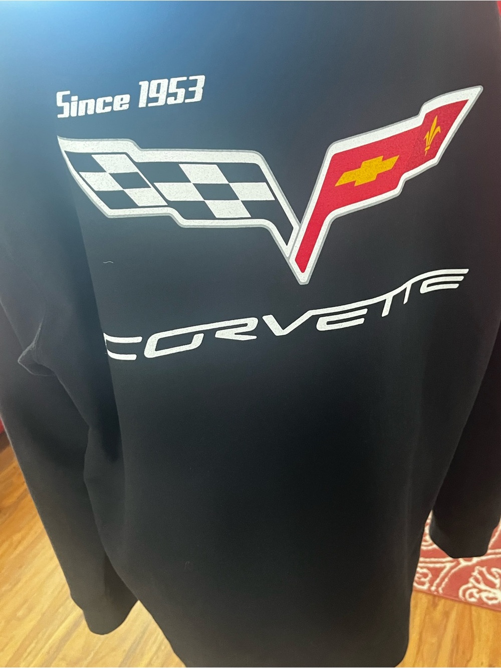 Graphic Crewneck Sweatshirt - Black